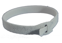 Velcro One Wrap Strap-12 IN-Grey-Roll of 15