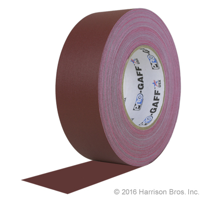 Gaffers Tape-2 IN x 55 YD-Burgundy-Pro Gaffer - Click Image to Close