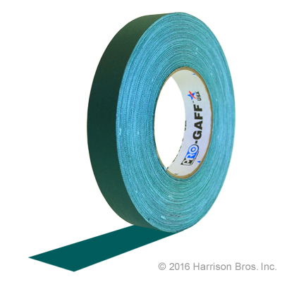 Gaffers Tape-1 IN x 55 YD-Teal-Pro Gaffer - Click Image to Close
