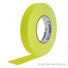 Gaffers Tape-1 IN x 55 YD-Yellow-Pro Gaffer - Click Image to Close