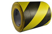 Cable Path Tape-6 IN x 30 YD-Yellow/Black Stripe Cable Path Tape-6 IN x 30 YD-Yellow/Black Stripe