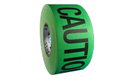 Printed "CAUTION CABLE" Tape- 3 IN X 50 YD-Neon Green-Cloth Printed "CAUTION CABLE" Tape- 3 IN X 50 YD-Neon Green-Cloth