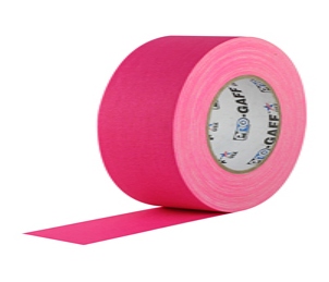 Gaffers Tape-2 IN x 50 YD-Neon Pink-Pro Gaffer - Click Image to Close