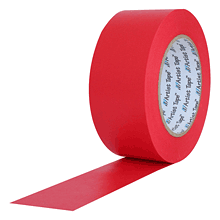 Pro Tape Artists Tape-Red-1 IN x 60 YD Pro Tape Artists Tape-Red-1 IN x 60 YD
