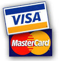 mastercard & visa Logo From TheTapeworks.com