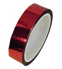 Metallic Hoop Tape-1 IN X36 YD-Red-Pro Sheen
