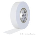 Electrical Tape-3/4 IN x 22 YD-White-Pro Tapes-10 Roll Sleeve