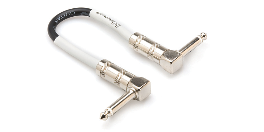 Audio Patch Cable-6 Inch-1/4 Inch TO 1/4 Inch