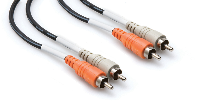 (image for) Audio Patch Cable-6 Foot-RCA to RCA-Dual