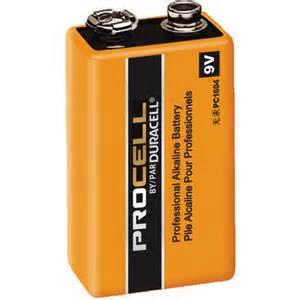 Procell 9 Volt Batteries-PC1604