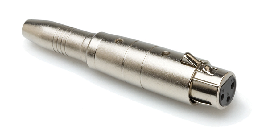 (image for) Audio Adapter-1/4 Inch Female to XLR Female-3 Conductor-TRS