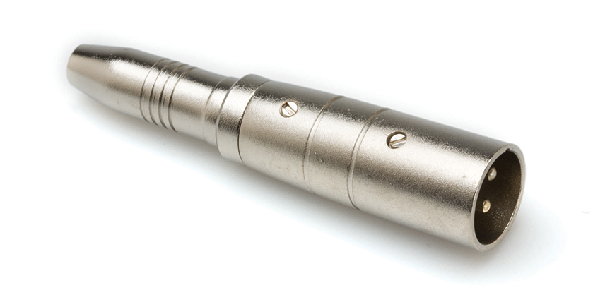 (image for) Audio Adapter-1/4 Inch Female to XLR Male-3 Conductor-TRS