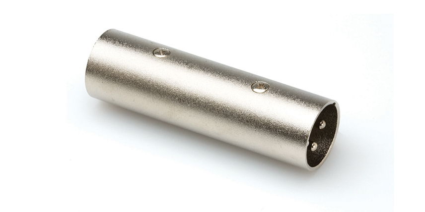 (image for) Audio Adapter-Gender Changer-XLR Male to XLR Male