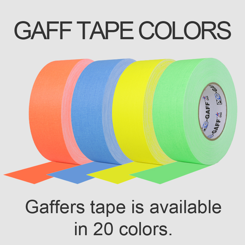 Gaff Tape Colors
