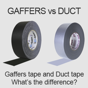 (image for) Gaffers Tape vs. Duct Tape