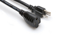 (image for) 18 Inch Extension Cord-14 Gauge-Edison-Hosa PWX401.5