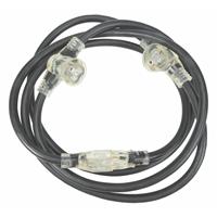 9 Foot Multi-Outlet Extension Cord-14 Gauge-Black-Woods 3130 9 Foot Multi-Outlet Extension Cord-14 Gauge-Black-Woods 3130