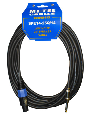 (image for) Speaker Cables-Speakon-1/4 Inch