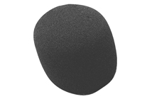 Mic Windscreen-Foam-Black - Click Image to Close