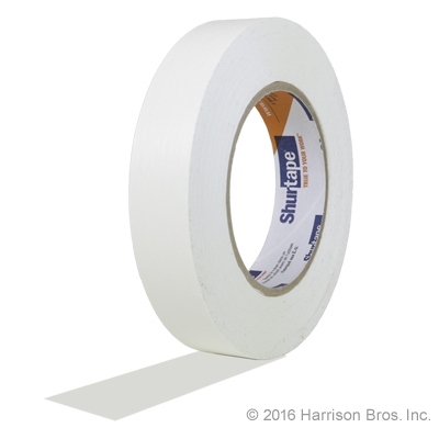 (image for) Gym Floor Tape-White-1 IN x 60 YD-Shurtape 724