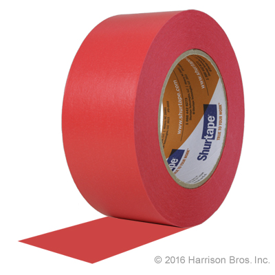 (image for) Gym Floor Tape-Red-2 IN x 60 YD-Shurtape 724
