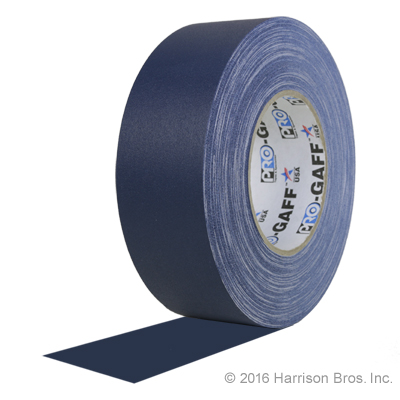 (image for) Gaffers Tape-2 IN x 55 YD-Dark Blue-Pro Gaffer