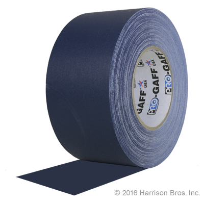 (image for) Gaffers Tape-3 IN x 55 YD-Dark Blue-Pro Gaffer