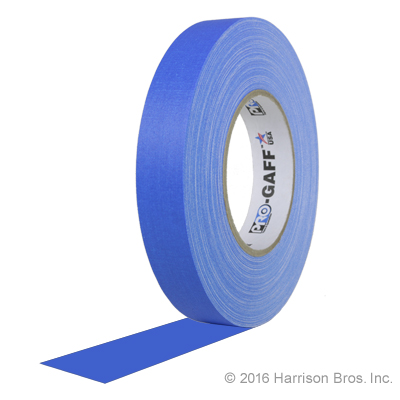 Cloth Hoop Tape-1 IN x 55 YD-Electric Blue - Click Image to Close