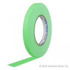 Cloth Hoop Tape-3/8 IN x 50 YD-Neon Green