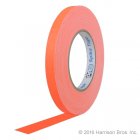 Gaffers Tape-3 IN x 50 YD-Neon Orange-Pro Gaffer - Click Image to Close
