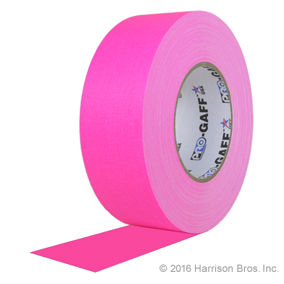 (image for) Gaffers Tape-2 IN x 50 YD-Neon Pink-Pro Gaffer