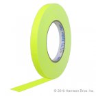 Cloth Hoop Tape-3/8 IN x 50 YD-Neon Yellow
