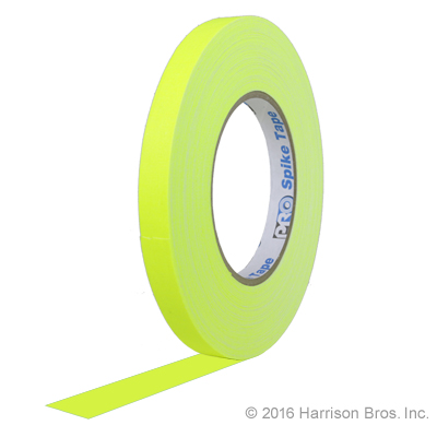 Route Setting Tape-1/2 IN x 50 YD-Neon Yellow - Click Image to Close