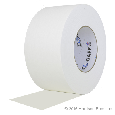 (image for) Gaffers Tape-3 IN x 55 YD-White-Pro Gaffer