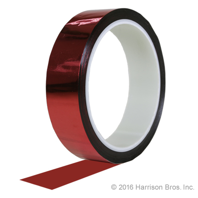 (image for) Metallic Hoop Tape-1 IN X36 YD-Red-Pro Sheen
