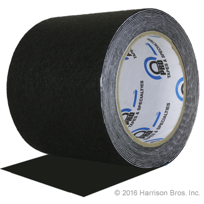 (image for) Duve Pro Duvetyne Tape- 4 IN X 5 YD-Black-Cloth