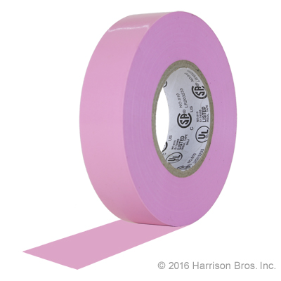 Electrical Tape-3/4 IN x 22 YD-Pink-Pro Tapes-3 Pack - Click Image to Close