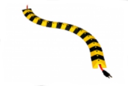 Ultra-Sidewinder Cable Protection System-Black/Yellow - Click Image to Close