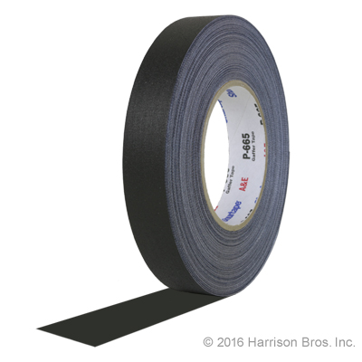 Gaffers Tape-1 IN x 55 YD-Black-Shurtape 665 - Click Image to Close