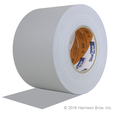 (image for) Gaffers Tape-4 IN x 55 YD-Grey-Shurtape 665