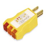 Receptacle Tester With Ground Fault Check