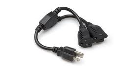 "Y" Cable-Male Edison to (2) Female Edison-YAC406 "Y" Cable-Male Edison to (2) Female Edison-YAC406