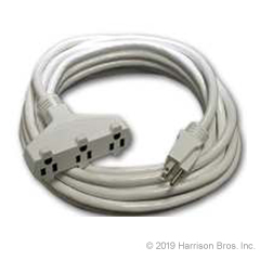 White Extension Cords