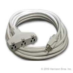 (image for) White Extension Cords